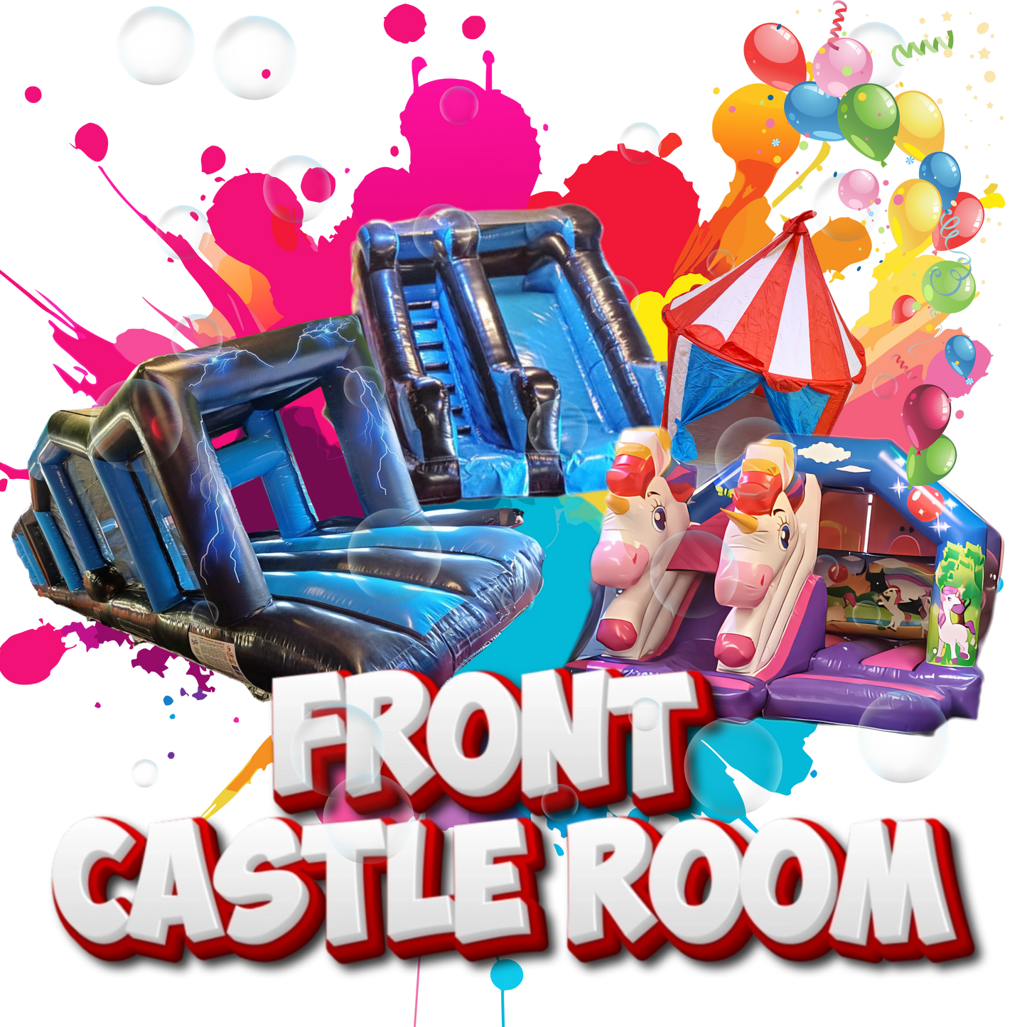 Front Castle Room & Disco Party