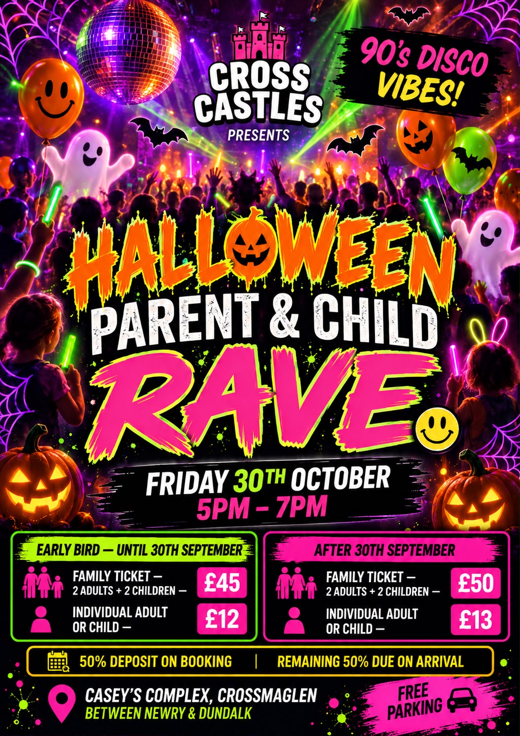 Early bird Halloween 90s Rave Night