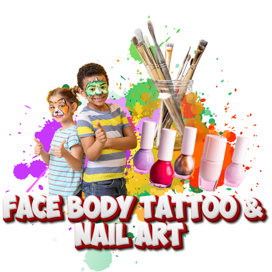 Face Painting, Tattoos and Nails